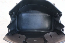 画像をギャラリービューアに読み込む, HERMES／エルメス バーキン30 トゴ ブラック □G刻印 ハンドバッグ 800030152
