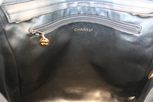 画像をギャラリービューアに読み込む, CHANEL/シャネル トリプルココマークチェーンショルダーバッグ キャビアスキン ブラック/ゴールド金具 ショルダーバッグ 800030012