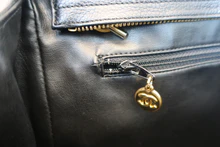 画像をギャラリービューアに読み込む, CHANEL/シャネル トリプルココマークチェーンショルダーバッグ キャビアスキン ブラック/ゴールド金具 ショルダーバッグ 800030012
