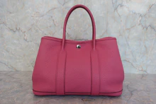 画像をギャラリービューアに読み込む, HERMES/エルメス ガーデンパーティTPM ネゴンダ トスカ □O刻印 トートバッグ 800040062