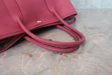 画像をギャラリービューアに読み込む, HERMES/エルメス ガーデンパーティTPM ネゴンダ トスカ □O刻印 トートバッグ 800040062