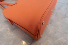 画像をギャラリービューアに読み込む, HERMES/エルメス ボリード27 ヴォーエプソン マンゴー □P刻印 ショルダーバッグ 800040061