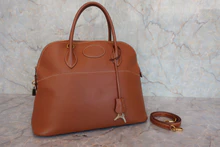 画像をギャラリービューアに読み込む, HERMES／エルメス ボリード35 クシュベル ゴールド ショルダーバッグ 800030121
