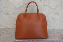 画像をギャラリービューアに読み込む, HERMES/エルメス ボリード35 クシュベル ゴールド ショルダーバッグ 800030121