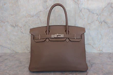 画像をギャラリービューアに読み込む, HERMES/エルメス バーキン30 トゴ エトゥープ □J刻印 ハンドバッグ 800020138