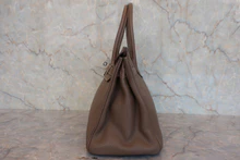 画像をギャラリービューアに読み込む, HERMES/エルメス バーキン30 トゴ エトゥープ □J刻印 ハンドバッグ 800020138