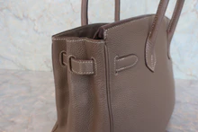 画像をギャラリービューアに読み込む, HERMES/エルメス バーキン30 トゴ エトゥープ □J刻印 ハンドバッグ 800020138