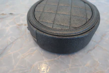 画像をギャラリービューアに読み込む, CHANEL/シャネル マトラッセラウンドチェーンショルダーバッグ キャビアスキン グレー/シルバー金具 ショルダーバッグ 800040069