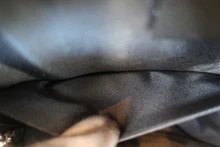 画像をギャラリービューアに読み込む, CHANEL/シャネル マトラッセラウンドチェーンショルダーバッグ キャビアスキン グレー/シルバー金具 ショルダーバッグ 800040069