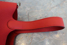 画像をギャラリービューアに読み込む, HERMES／エルメス ピコタンロックＭＭ トリヨンクレマンス ルージュトマト X刻印 ハンドバッグ 700100020
