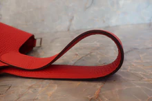 画像をギャラリービューアに読み込む, HERMES/エルメス ピコタンロックMM トリヨンクレマンス ルージュトマト X刻印 ハンドバッグ 700100020