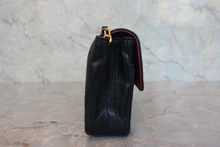 画像をギャラリービューアに読み込む, CHANEL/シャネル マトラッセチェーンショルダーバッグ ラムスキン ブラック/ゴールド金具 ショルダーバッグ 800040046
