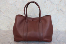 画像をギャラリービューアに読み込む, HERMES/エルメス ガーデンツイリーTPM ヴォーガリバー ハバナ □I刻印 トートバッグ 800030021