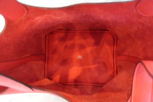 画像をギャラリービューアに読み込む, HERMES/エルメス ピコタンロックMM トリヨンクレマンス ルージュトマト X刻印 ハンドバッグ 700100020