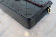 画像をギャラリービューアに読み込む, CHANEL/シャネル マトラッセチェーンショルダーバッグ ラムスキン ブラック/ゴールド金具 ショルダーバッグ 800040046