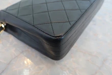 画像をギャラリービューアに読み込む, CHANEL/シャネル マトラッセチェーンショルダーバッグ ラムスキン ブラック/ゴールド金具 ショルダーバッグ 800040046
