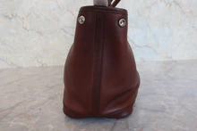 画像をギャラリービューアに読み込む, HERMES／エルメス ガーデンツイリーＴＰＭ ヴォーガリバー ハバナ □I刻印 トートバッグ 800030021
