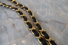 画像をギャラリービューアに読み込む, CHANEL/シャネル マトラッセチェーンショルダーバッグ ラムスキン ブラック/ゴールド金具 ショルダーバッグ 800040046