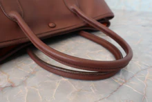 画像をギャラリービューアに読み込む, HERMES／エルメス ガーデンツイリーＴＰＭ ヴォーガリバー ハバナ □I刻印 トートバッグ 800030021
