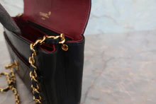 画像をギャラリービューアに読み込む, CHANEL/シャネル マトラッセチェーンショルダーバッグ ラムスキン ブラック/ゴールド金具 ショルダーバッグ 800040046