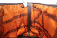 画像をギャラリービューアに読み込む, HERMES／エルメス ガーデンツイリーＴＰＭ ヴォーガリバー ハバナ □I刻印 トートバッグ 800030021
