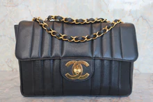 画像をギャラリービューアに読み込む, CHANEL/シャネル マドモアゼルチェーンショルダーバッグ キャビアスキン ブラック/ゴールド金具 ショルダーバッグ 800040073