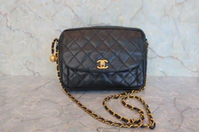 画像をギャラリービューアに読み込む, CHANEL/シャネル マトラッセチェーンショルダーバッグ キャビアスキン ブラック/ゴールド金具 800040070