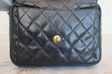 画像をギャラリービューアに読み込む, CHANEL/シャネル マトラッセチェーンショルダーバッグ キャビアスキン ブラック/ゴールド金具 800040070
