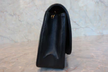 画像をギャラリービューアに読み込む, CHANEL/シャネル ダイアナマトラッセチェーンショルダーバッグ ラムスキン ブラック/ゴールド金具 ショルダーバッグ 800020195