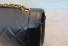画像をギャラリービューアに読み込む, CHANEL/シャネル ダイアナマトラッセチェーンショルダーバッグ ラムスキン ブラック/ゴールド金具 ショルダーバッグ 800020195
