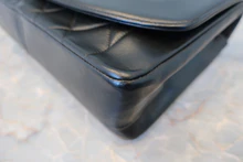 画像をギャラリービューアに読み込む, CHANEL/シャネル ダイアナマトラッセチェーンショルダーバッグ ラムスキン ブラック/ゴールド金具 ショルダーバッグ 800020195
