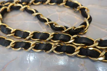 画像をギャラリービューアに読み込む, CHANEL/シャネル ダイアナマトラッセチェーンショルダーバッグ ラムスキン ブラック/ゴールド金具 ショルダーバッグ 800020195