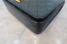 画像をギャラリービューアに読み込む, CHANEL/シャネル マトラッセチェーンショルダーバッグ ラムスキン ブラック/ゴールド金具 ショルダーバッグ 800040072
