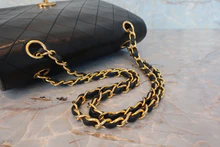 画像をギャラリービューアに読み込む, CHANEL/シャネル マトラッセチェーンショルダーバッグ ラムスキン ブラック/ゴールド金具 ショルダーバッグ 800040072
