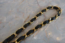 画像をギャラリービューアに読み込む, CHANEL/シャネル マトラッセチェーンショルダーバッグ ラムスキン ブラック/ゴールド金具 ショルダーバッグ 800040072