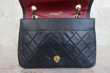 画像をギャラリービューアに読み込む, CHANEL/シャネル マトラッセチェーンショルダーバッグ ラムスキン ブラック/ゴールド金具 ショルダーバッグ 800040072