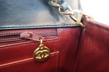 画像をギャラリービューアに読み込む, CHANEL/シャネル ダイアナマトラッセチェーンショルダーバッグ ラムスキン ブラック/ゴールド金具 ショルダーバッグ 800020195