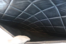 画像をギャラリービューアに読み込む, CHANEL/シャネル 中マトラッセシングルフラップWチェーンショルダーバッグ ラムスキン ブラック/ゴールド金具 ショルダーバッグ 800030137
