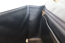 画像をギャラリービューアに読み込む, CHANEL/シャネル 中マトラッセシングルフラップWチェーンショルダーバッグ ラムスキン ブラック/ゴールド金具 ショルダーバッグ 800030137