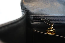画像をギャラリービューアに読み込む, CHANEL/シャネル 中マトラッセシングルフラップWチェーンショルダーバッグ ラムスキン ブラック/ゴールド金具 ショルダーバッグ 800030137