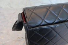 画像をギャラリービューアに読み込む, CHANEL/シャネル マトラッセショルダーバッグ ラムスキン ブラック/ゴールド金具 ショルダーバッグ 800040013