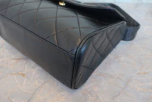 画像をギャラリービューアに読み込む, CHANEL/シャネル マトラッセショルダーバッグ ラムスキン ブラック/ゴールド金具 ショルダーバッグ 800040013