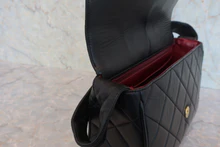 画像をギャラリービューアに読み込む, CHANEL/シャネル マトラッセショルダーバッグ ラムスキン ブラック/ゴールド金具 ショルダーバッグ 800040013