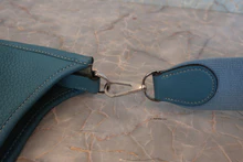 画像をギャラリービューアに読み込む, HERMES/エルメス エブリン3PM トリヨンクレマンス ブルージーン ショルダーバッグ 800040064
