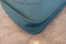 画像をギャラリービューアに読み込む, HERMES／エルメス エブリン3ＰＭ トリヨンクレマンス ブルージーン ショルダーバッグ 800040064
