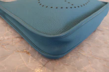 画像をギャラリービューアに読み込む, HERMES／エルメス エブリン3ＰＭ トリヨンクレマンス ブルージーン ショルダーバッグ 800040064
