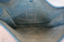 画像をギャラリービューアに読み込む, HERMES/エルメス エブリン3PM トリヨンクレマンス ブルージーン ショルダーバッグ 800040064