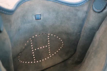 画像をギャラリービューアに読み込む, HERMES/エルメス エブリン3PM トリヨンクレマンス ブルージーン ショルダーバッグ 800040064