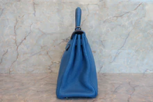 画像をギャラリービューアに読み込む, HERMES/エルメス ケリー28 トリヨンクレマンス ミコノス □O刻印 ショルダーバッグ 700070190