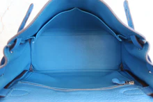 画像をギャラリービューアに読み込む, HERMES/エルメス ケリー28 トリヨンクレマンス ミコノス □O刻印 ショルダーバッグ 700070190